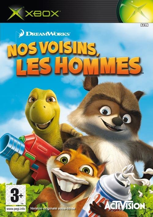 Jeu nos voisins, les hommes (over the hedge)