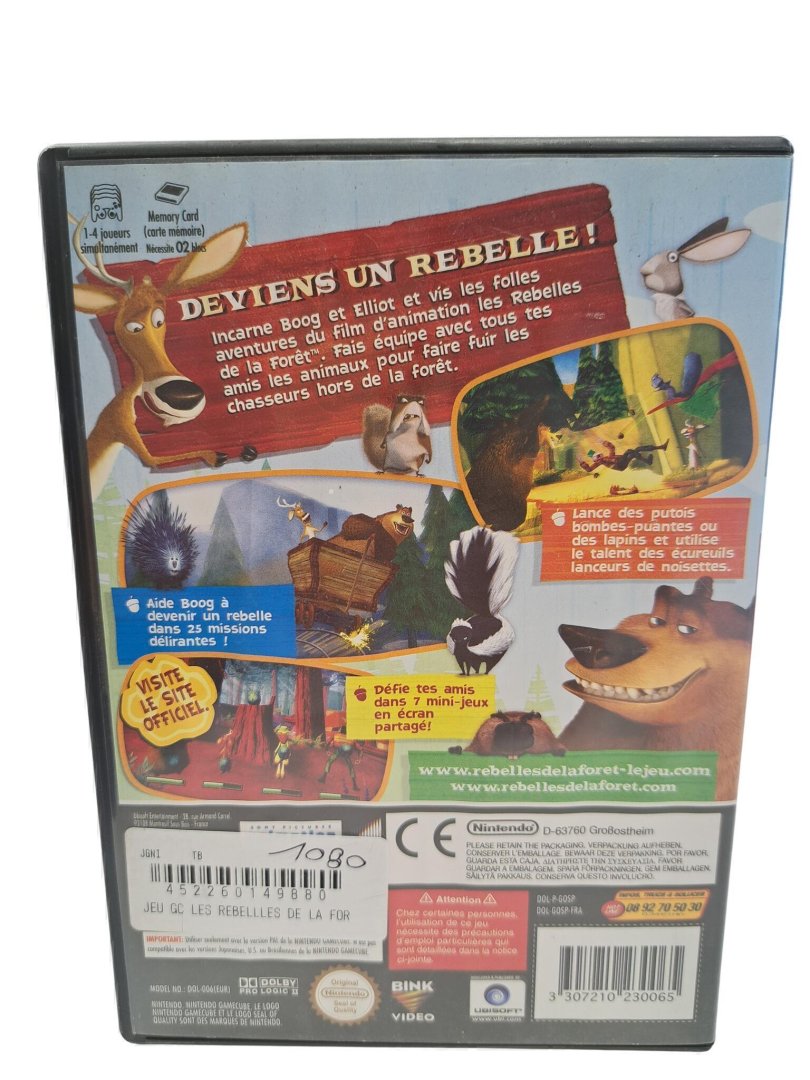 Jeu les rebellles de la foret
