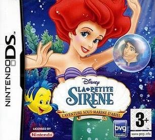 Jeu disney's la petite sirene: l'aventure sous-marine d'ariel
