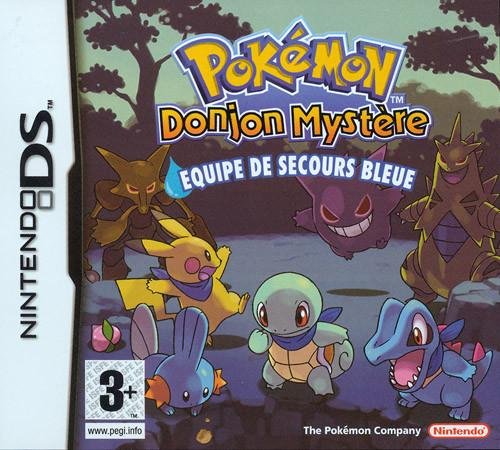 Jeu pokemon : donjon mystere equipe de secours bleue