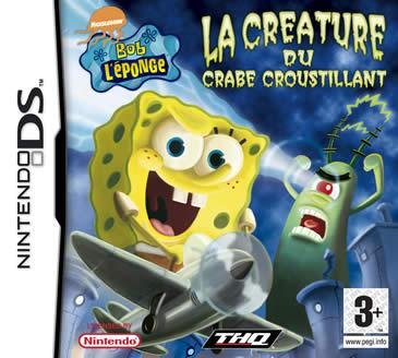 Jeu bob l'eponge : la creature du crabe croustillant