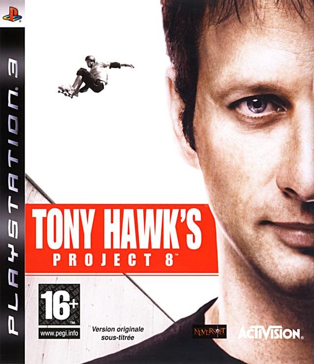 Jeu tony hawk's project 8