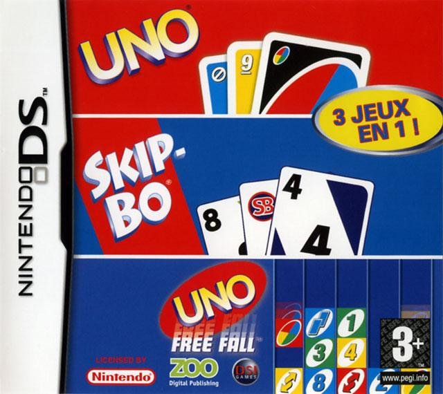 Jeu uno / skip-bo / uno freefall