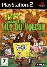 Jeu bob l'eponge : attaque sur l'ile du volcan