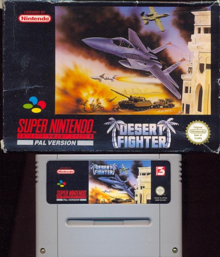 Jeu desert fighter