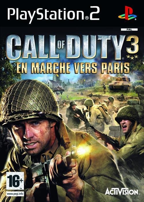 Jeu call of duty 3 : en marche vers paris platinum