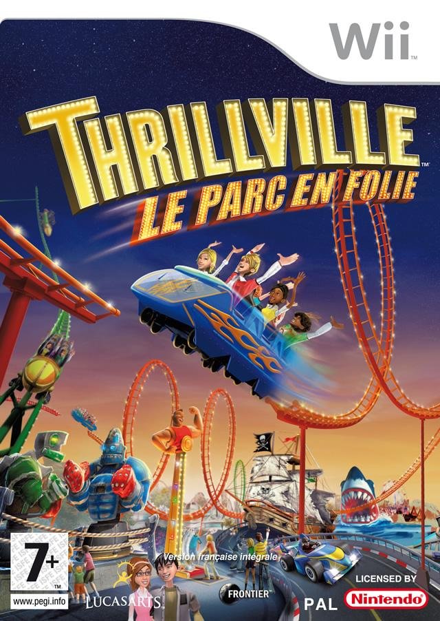 Jeu thrillville: le parc en folie
