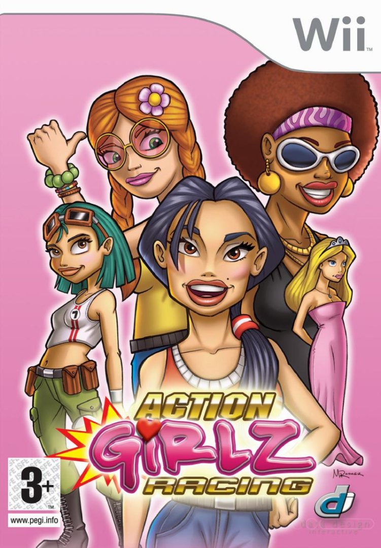 Jeu action girlz racing