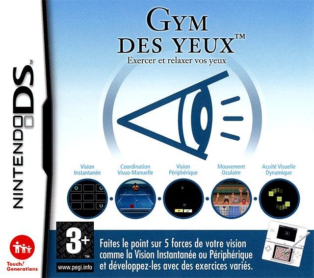 Jeu gym des yeux - exercer et relaxer vos yeux