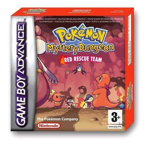 Jeu pokemon donjon mystere : equipe de secours rouge