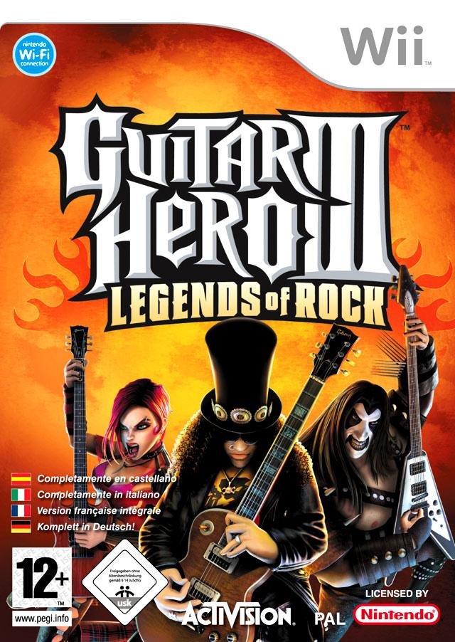 Jeu guitar hero iii: legends of rock + guitare