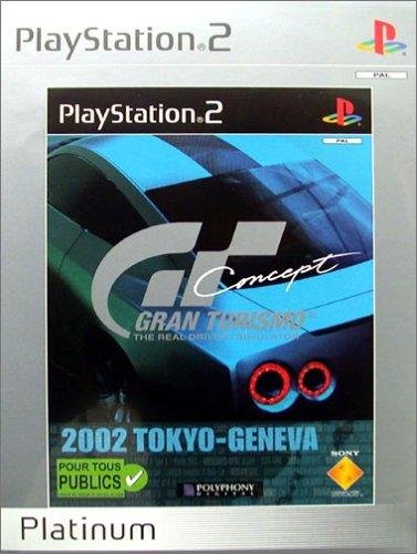 Jeu gran turismo concept: 2002 tokyo-geneva platinum