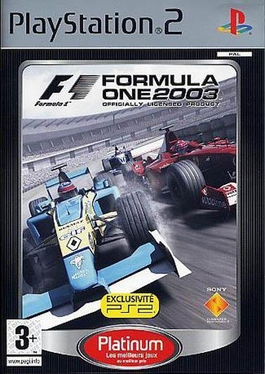 Jeu formula one 2003 platinum