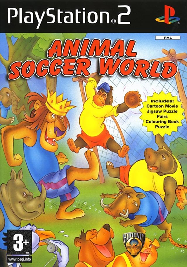 Jeu animal soccer world - le football de la jungle