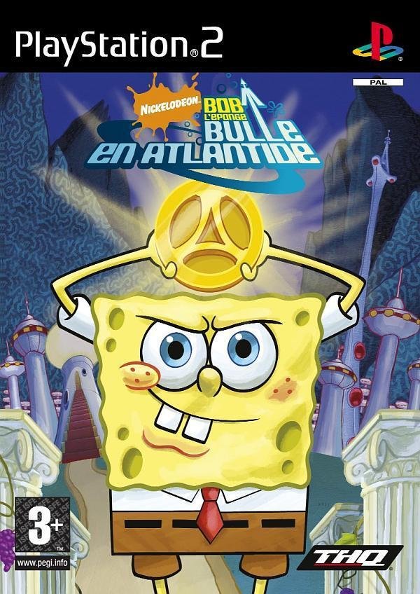 Jeu bob l'eponge : bulle en atlantide