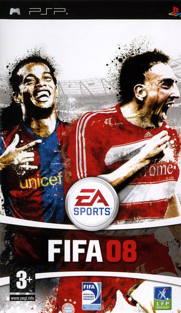 Jeu fifa 08 platinum