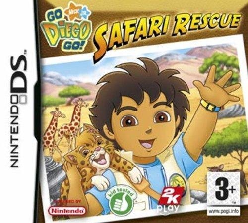 Jeu go diego go : safari rescue