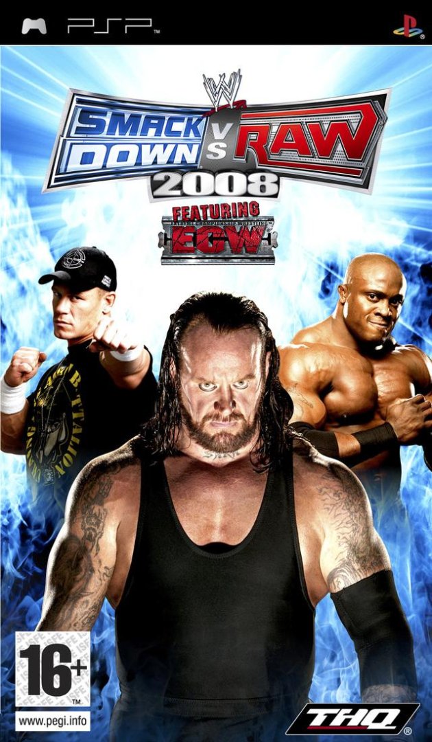 Jeu wwe smackdown! vs. raw 2008 platinum