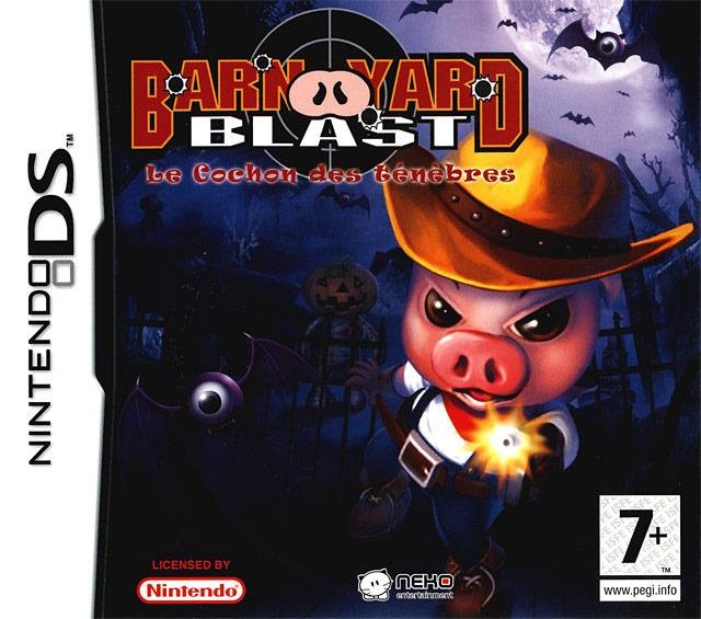 Jeu barnyard blast : le cochon des tenebres