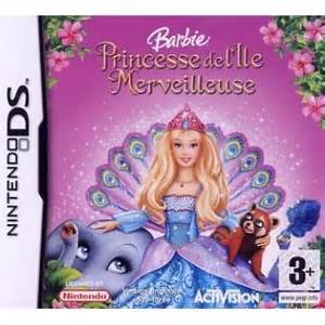 Jeu barbie - princesse de l'ile merveilleuse