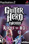 Jeu guitar hero rocks the 80's