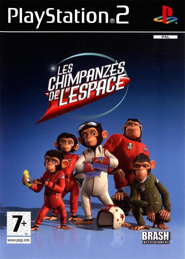 Jeu les chimpanzes de l'espace