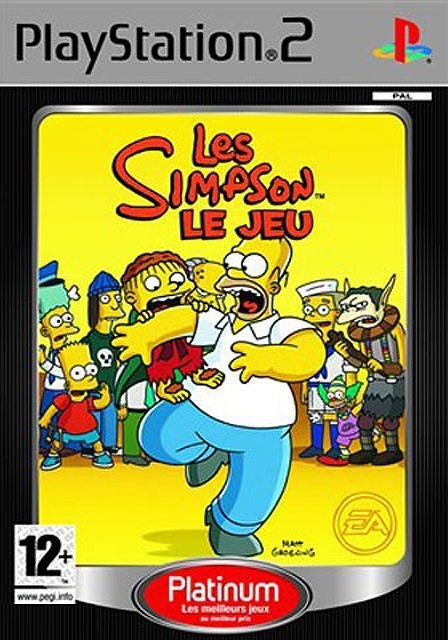 Les simpsons: le jeu platinum