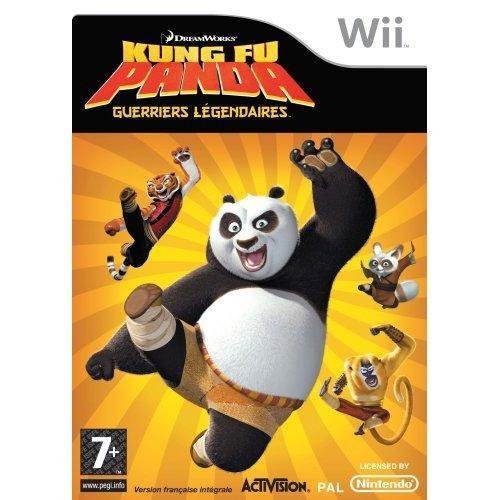 Jeu kung fu panda : guerriers legendaires