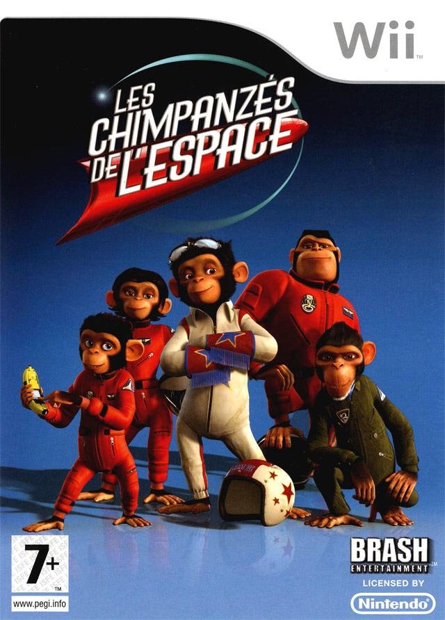 Jeu les chimpanzes de l'espace