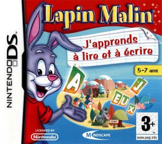 Jeu lapin malin : j'apprends a lire et a ecrire