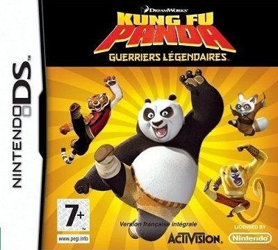 Jeu kung fu panda : guerriers legendaires