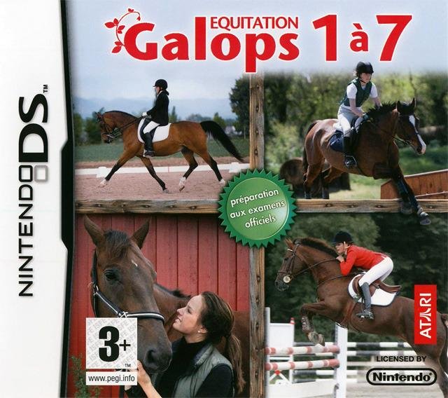 Jeu equitation : galops 1 a 7