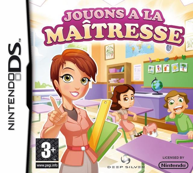 Jeu jouons a la maitresse