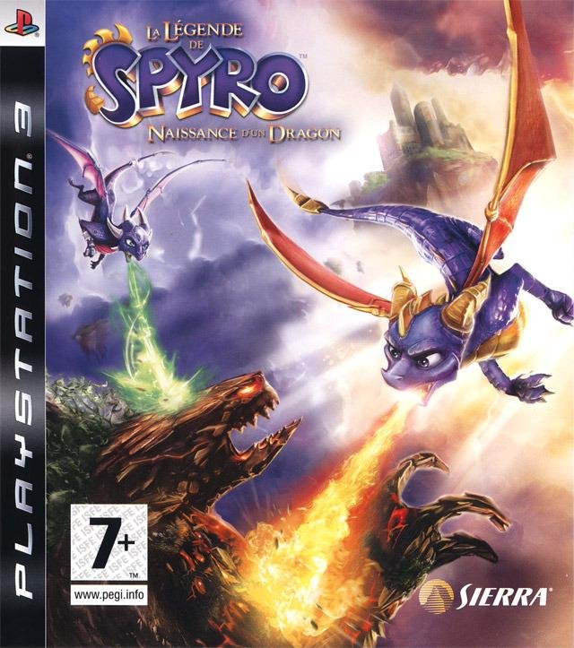 Jeu la legende de spyro : naissance d'un dragon