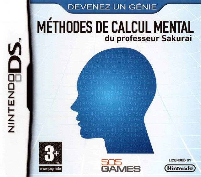 Jeu devenez un genie : methodes de calcul mental du professeur sakurai