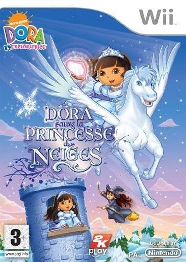 Jeu dora l'exploratrice : dora sauve la princesse des neiges