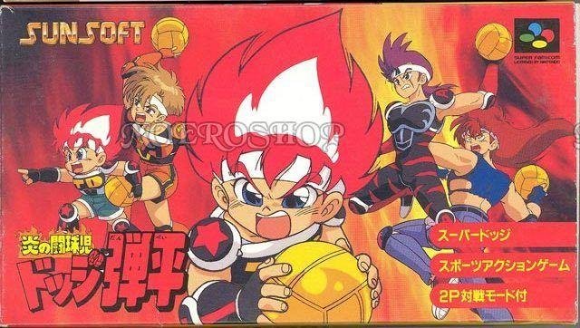 Jeu honoo no toukyuuji dodge danpei