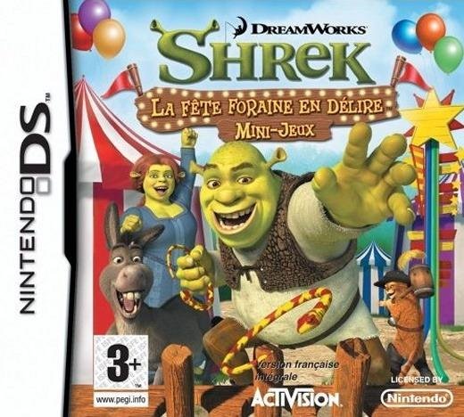 Shrek : la fete foraine en delire : mini-jeux