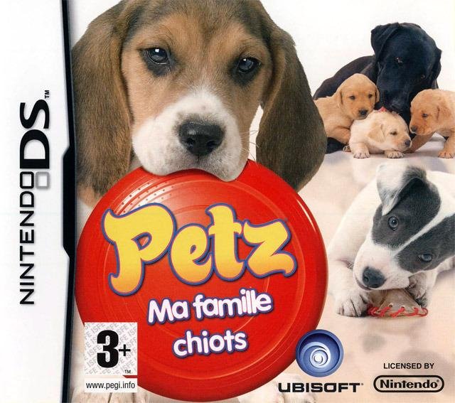 Jeu petz : ma famille chiots