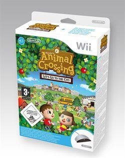 Jeu animal crossing : let's go to the city + micro