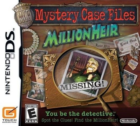 Jeu mystery case files : millionheir