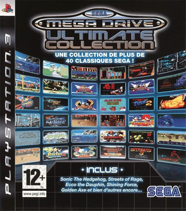 Jeu sega mega drive ultimate collection