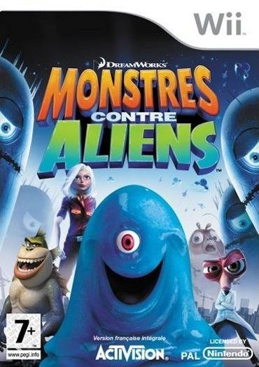 Jeu monstres contre aliens