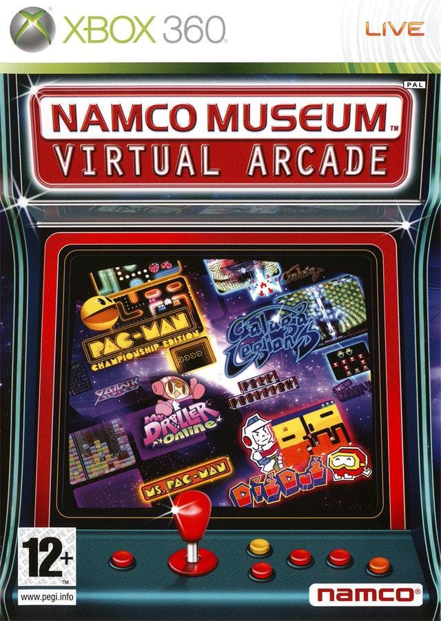 Jeu namco museum : virtual arcade