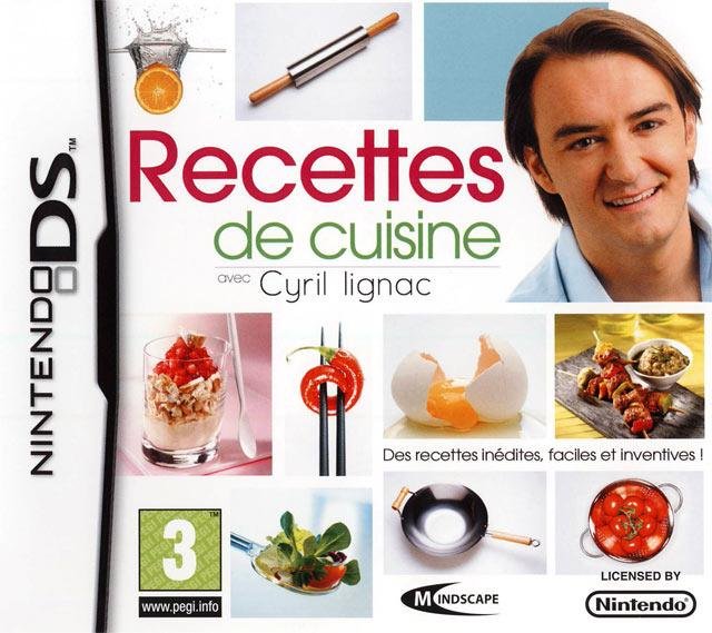 Jeu recettes de cuisine avec cyril lignac