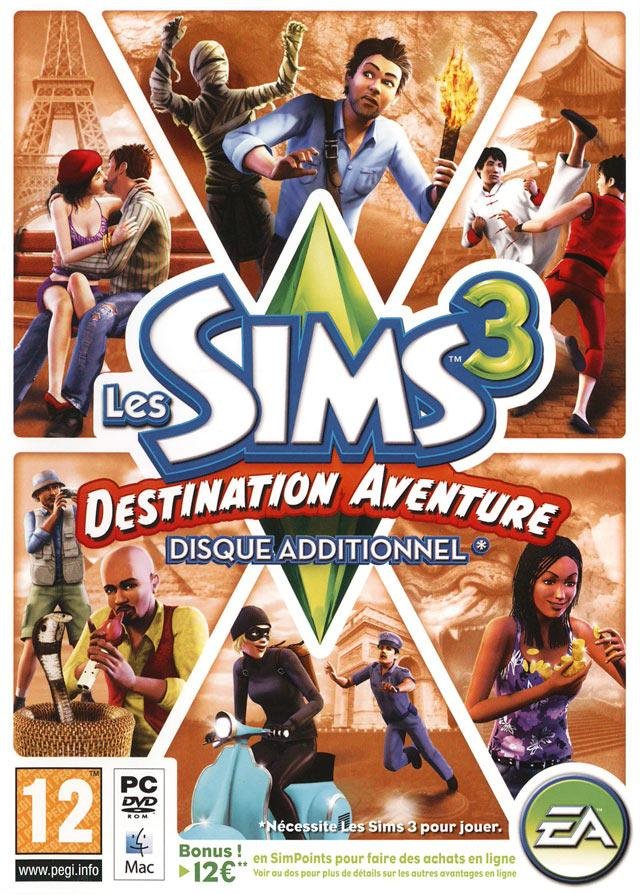Jeu les sims 3 : destination aventure
