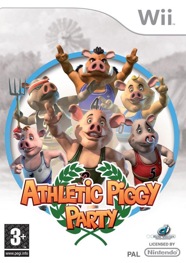 Jeu athletic piggy party