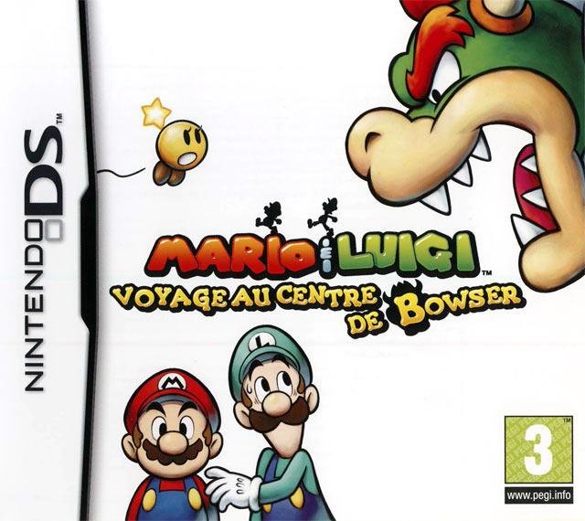 Jeu mario & luigi : voyage au centre de bowser
