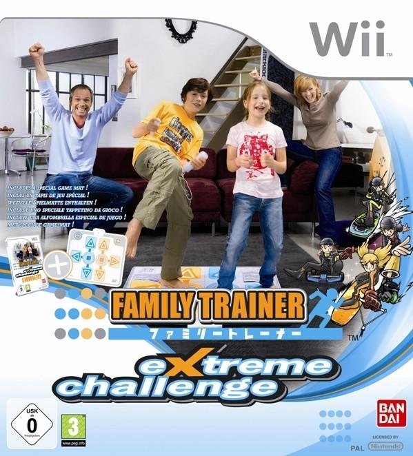 Jeu family trainer : extreme challenge