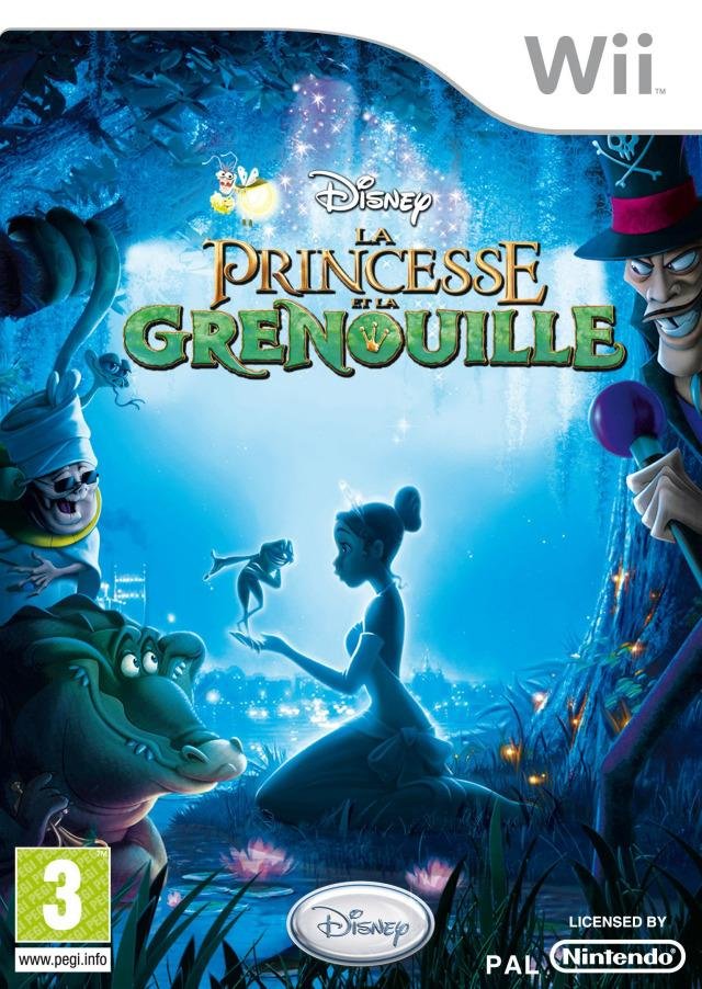 Jeu la princesse et la grenouille